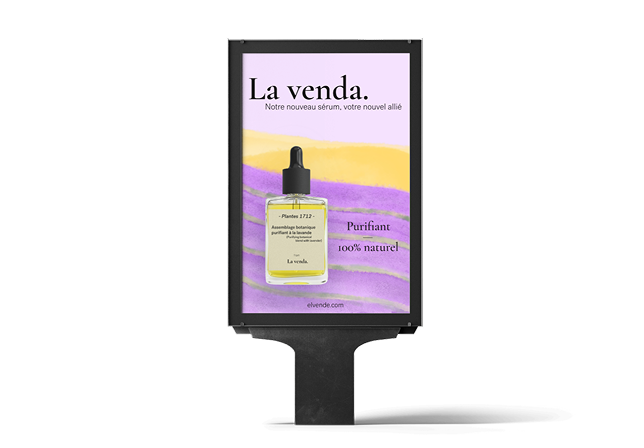 Mockup Affiche La Venda design graphique